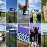 В саратовском селе Лох просят защитить от вандалов дорожные указатели